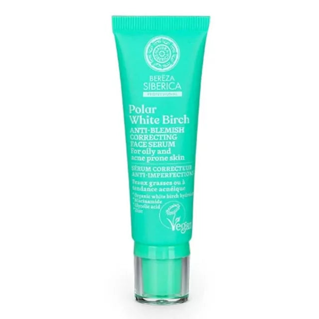 NATURA SIBERICA-Polar White Birch Anti-Blemish Correcting Face Serum Ορός Προσώπου.