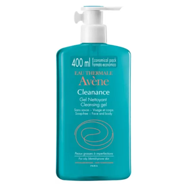AVENE Cleanance Gel Καθαρισμού για το Λιπαρό Δέρμα 400ml
