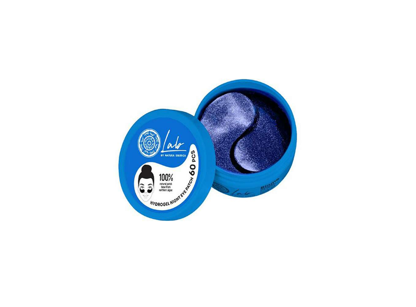 NATURA SIBERICA- Lab Biome Patches Ματιών Νυχτός Για Λάμψη & Ενυδάτωση 60τμχ