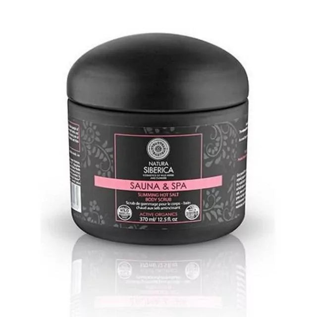 NATURA SIBERICA Sauna & Spa Slimming Hot Salt Body Scrub Άλατα σε Μορφή Scrub για Σύσφιξη 370ml
