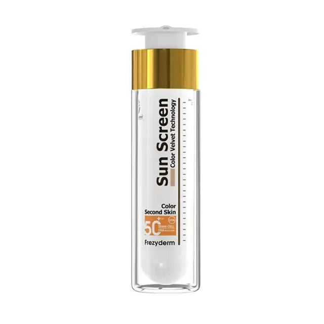 FREZYDERM-Sun Screen Velvet Color Face Cream Αντηλιακή Προσώπου με Χρώμα SPF50+ 50ml