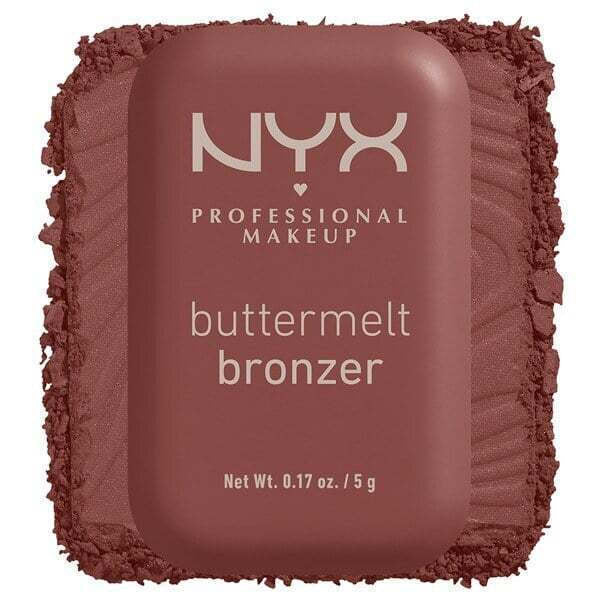 Nyx Professional Make Up Buttermelt Bronzer Powder Bronzer Butta Dayz 07 Καφέ 5g
