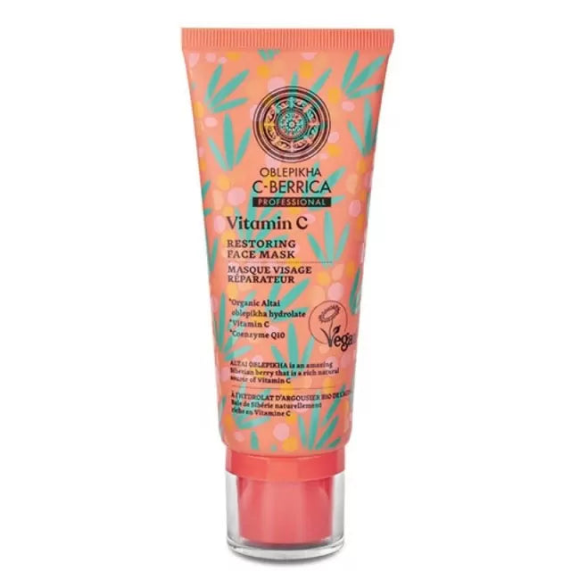 Natura Siberica- Oblepikha C-Berrica, Μάσκα Προσώπου Επανόρθωσης, 100ml