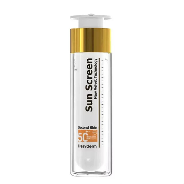 FREZYDERM -Sun Screen Velvet Face Cream Αντηλιακή Προσώπου SPF50 50ml