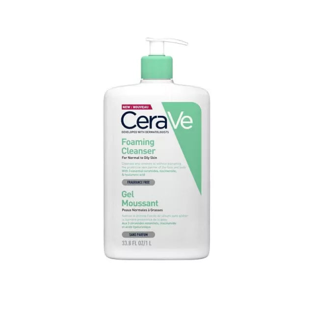 CeraVe Foaming Cleanser Gel Καθαρισμού Προσώπου & Σώματος 236ml