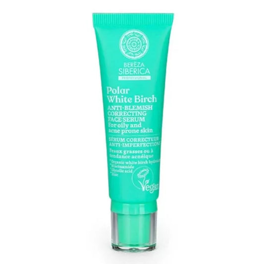NATURA SIBERICA-Polar White Birch Anti-Blemish Correcting Face Serum Ορός Προσώπου.