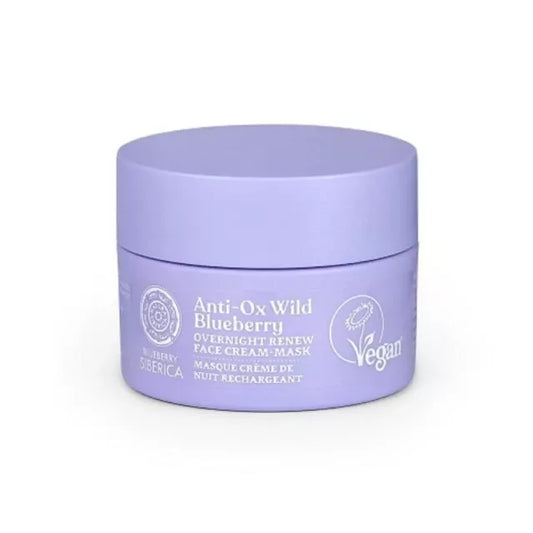 Natura Siberica- Anti-Ox Wild Blueberry Μάσκα Νυκτός Ανανέωσης 50ml