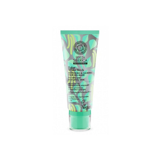 Natura Siberica Bereza Polar White Birch Ενυδατική Τζελ Μάσκα Αποκατάστασης & Εξισορρόπησης για Λιπαρή & Ακνεϊκή Επιδερμίδα 100ml