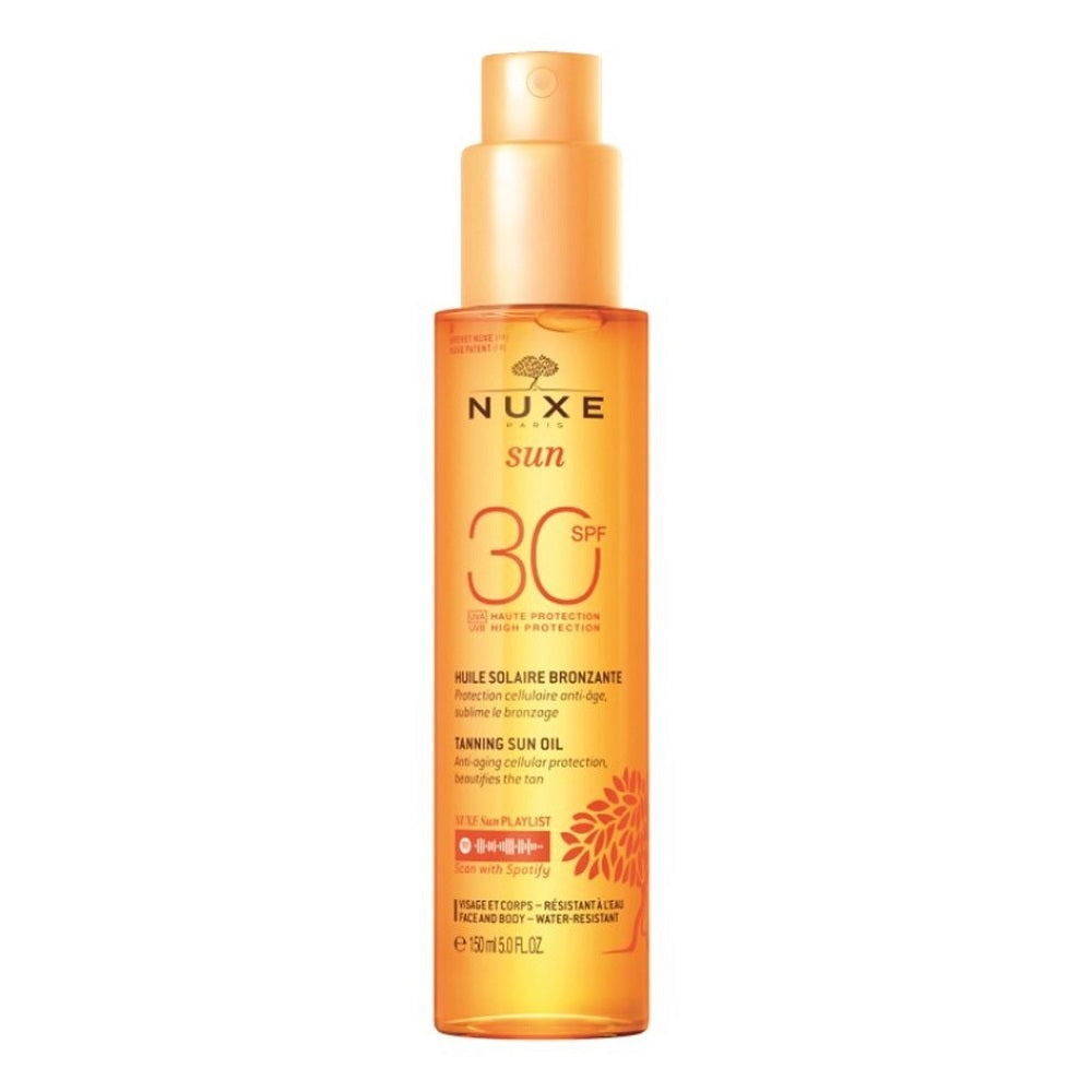 Nuxe Sun Λάδι Μαυρίσματος Πρόσωπο & Σώμα SPF30 150ml