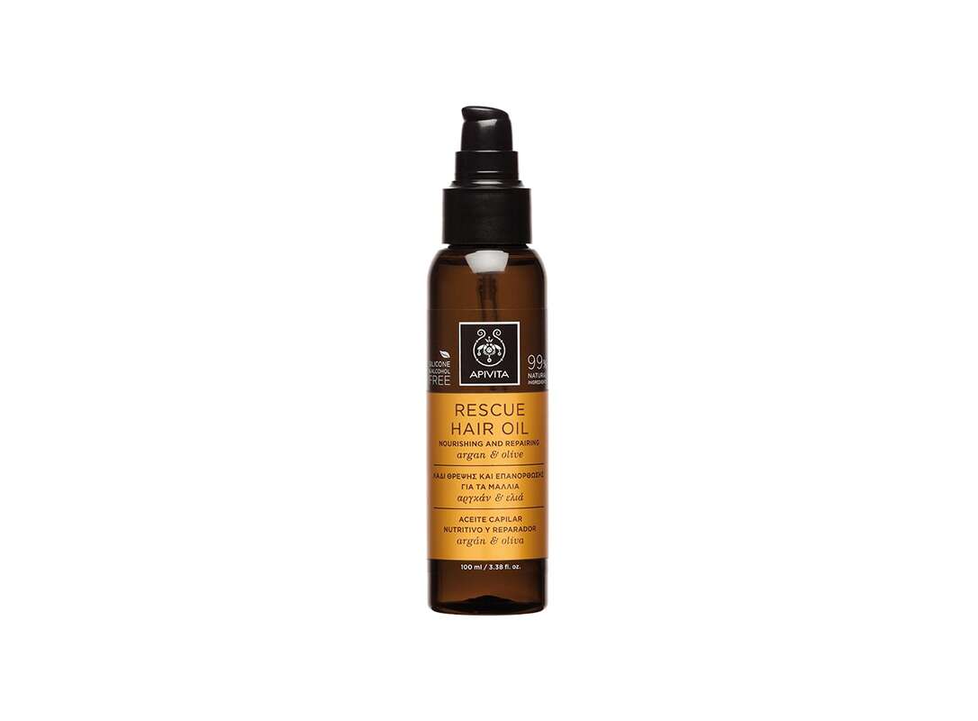Apivita Nourish & Repair Hair Oil With Argan & Olive - Λάδι Επανόρθωσης Για Τα Μαλλιά Με Αργκάν & Ελιά 100ml