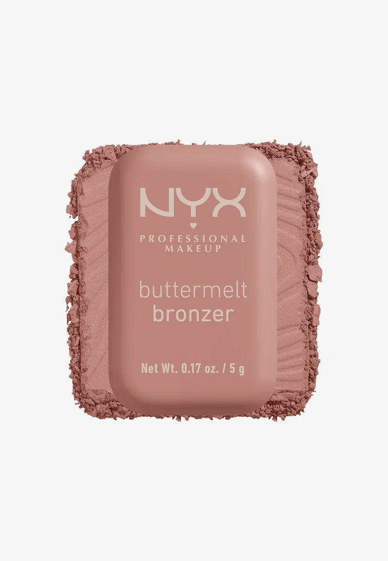 Nyx Professional Make Up Buttermelt Bronzer Powder Bronzer Butta Cup 01 Μπρονζέ 5g