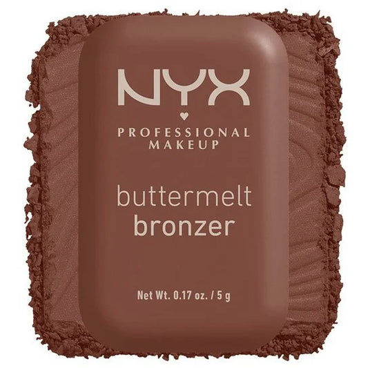 Nyx Professional Make Up buttermelt Bronzer Powder Bronzer Do Butta 06 Καφέ 5g