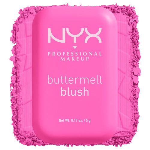 Nyx Professional Make Up Buttermelt Blush Ρουζ My Butta Half 01 Ροζ 5g