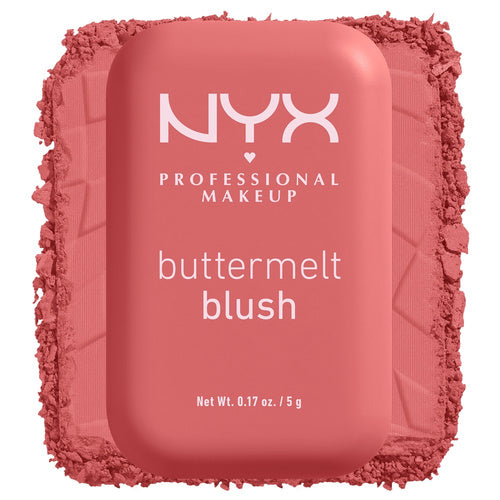 Nyx Professional Make Up Buttermelt Blush Ρουζ Feeling Butta 09 Ροδακινί 5g