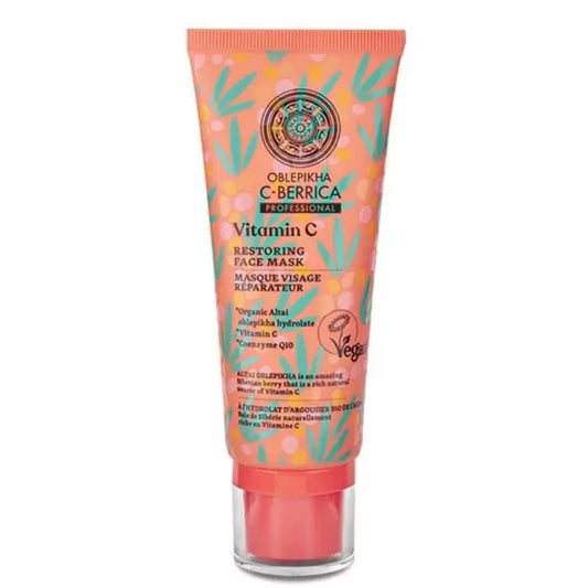 Natura Siberica- Oblepikha C-Berrica, Μάσκα Προσώπου Επανόρθωσης, 100ml