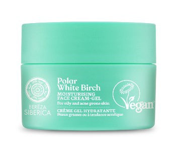 Natura Siberica Bereza Polar White Birch Moisturizing Face Cream-Gel, 50ml